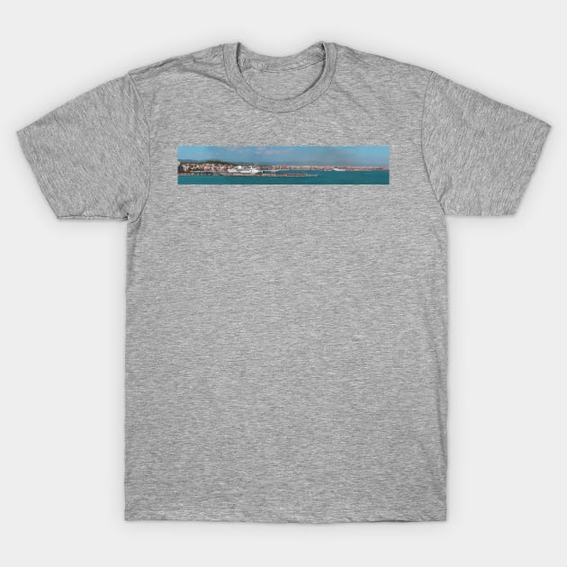 Palma Harbour Panorama T-Shirt by tomg